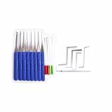 12pcs Extractor Tools And 5 Pcs Lock Wrench Tension Tools