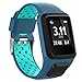 24mm Silicone Replacement Wrist Band Strap for Tomtom 2 3, Runner 2 3, Spark and Golf 2 Series, Soft Touch, Lightweight and Flexible, Breathable, Sweat-Proof, Full-Screen View, Many Colors Optional