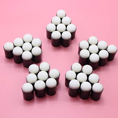 Welecom 10 Pcs Art Finger Sponge Daubers Drawing Sponge Finger Painting Brush Ink Pad Stamping Chalk Sponge Set DIY Card Making Crafts School Stenciling Children Handmade Projects Reborn Art Tools - Thumbnail 7