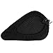 Shineland Black Soft Gel Relief Bike/Bicyle Saddle Seat Cushion Pad Cover (straight groove)