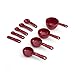 KitchenAid KC475OHERA Measuring Cups And Spoons Set, Set of 9, Red