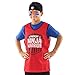 American Ninja Warrior Kids Role Play Set-Headband, Red Jersey, Face Paint - Perfect for ANW Parties, Dress Up, and More - Great Gift for ANW Fans