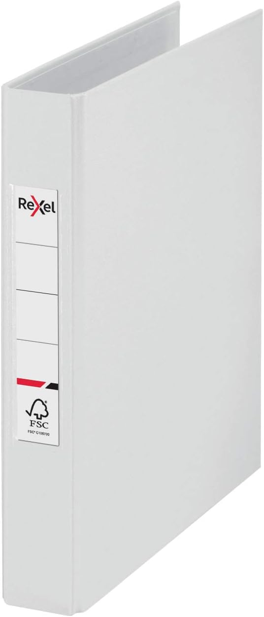 Rexel Choices A5 Binder 25mm White 2 O-Ring