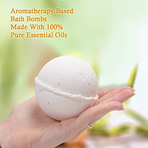 BATH BOMB GIFT SET: 3 Giant (Baseball Size) Lush Aromatherapy Bath