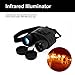 Bestguarder HD Digital Night Vision Binocular, WG80 4x50 Surveillance Binoculars Infrared Waterproof with 1.5 inch TFT LCD 5mp Photo & 720p Video from 980ft(300M) Viewing Range