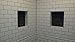 Sliced Charcoal Black Pebble Tile 1 sq.ft. (Mesh Mounted)