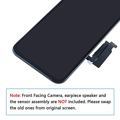 for iPhone XR Digitizer Screen Replacement - Ayake 6.1" LCD Display Touch Screen Assembly with All Repair Tool Kits Compatible Models A1984, A2105, A2106, A2108 - Thumbnail 6