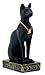 Egypt 3-Inch Egyptian Black Bastet Feline Cat Goddess Statue
