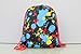 Paint Drawstring BACKPACKS // Neon Party Paintball Favor Bags // Paintball Favors Art Paint Drawstring Backpack // Artist Goodie Gift Bags Boys Girls Kids Sleepover Birthday Sports Tweens, 6 Pack, 12