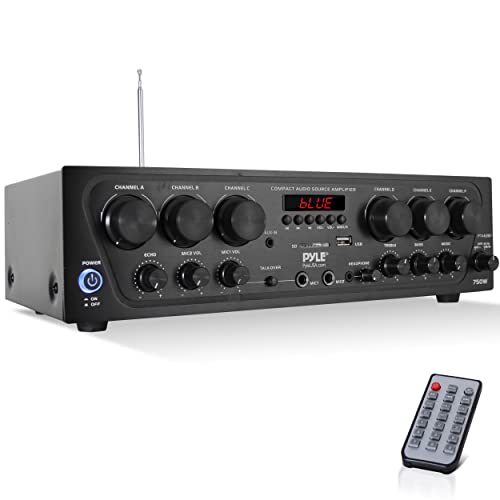 Pyle Wireless Bluetooth Karaoke-6 Channel 750 Watt