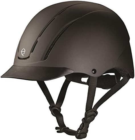 TROXEL SPIRIT 2017 DESIGN ♦ #1 EQUESTRIAN RIDING HELMET ♦ ASTM / SEI CERTIFICATION ♦ All Sizes and Colors (Black Duratec 2017, Medium)