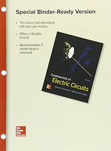 Loose Leaf for Fundamentals of Electric Circuits