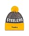New Era NFL 2016 Reverse Team Color Sport Knit Beanie, Gold/Gray, One Size