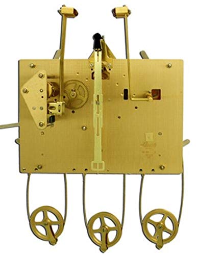 Hermle 1161-850 Triple Chime Cable Drive Grandfather Clock Movement (1161-850/114cm)