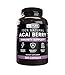 All-Natural Acai Berry |365 Capsules |90-Day Supply |No Magnesium Filler, Potent Antioxidant, Gluten-Free, Vegetarian, Made in US, 2240mg of Raw & Undiluted Acai Berry Extract per Serving