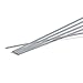 MojiDecor BBQ Skewers for Grilling Kabob Grilling Baskets BBQ Skewers Metal Skewers for Grill - 15 Inch Flat Stainless Steel Non Stick Barbecue Skewers Flat Shish Kabob Skewers - Set of 10