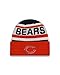 NFL Chicago Bears Biggest Fan 2.0 Cuff Knit Beanie, One Size, Orange