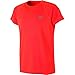 New Balance Boys' Big Textured Performance T-Shirt, Orange, 10/12