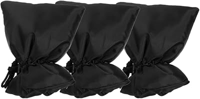 Amosfun 3Pcs Winter Faucet Cover Water Antifreeze Outdoor Frost Protection