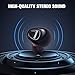 True Wireless Earbuds TWS Stereo Wireless Headphones Bluetooth 5.0 in-Ear Headset with Strong Connection, Noise Cancelling Mini Earphones Charging Case IPX5 Waterproof 58H Playtime Sports Earpiece