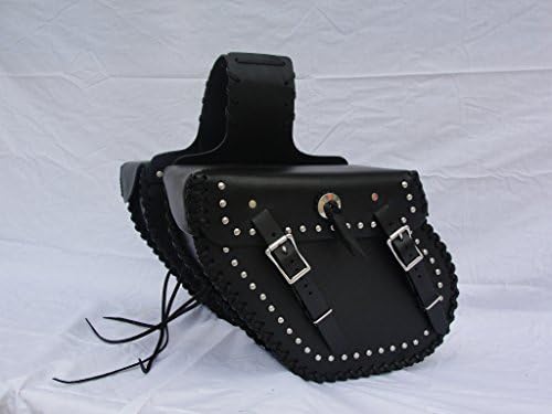 Matous Leather Dyna Premium Throw-Over Motorcycle Saddlebags