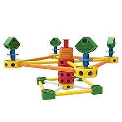 TINKERTOY - Retro Building Tin - 100 Parts