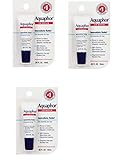 Aquaphor Lip Repair Ointment - Long-Lasting Moisture to Soothe Dry Chapped Lips - .35 fl. oz Tube, 3 Pack