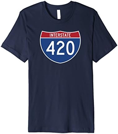 Mens 420 T-Shirt 2XL Navy