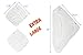 Baby Muslin Hooded Towel and 2 Washcloths Bath Set - Extra Soft and Large Towel 33,5 x 33,5 inch (85x85 cm ) 6 Layer Gauze 100 % Organic Cotton