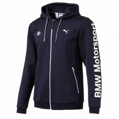 Official BMW Motorsport F1 Racing Zipped Hoodie by Puma