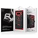 ZIZO Bolt Series for Galaxy S10 Plus Case with Kickstand Holster Lanyard - Black & Red