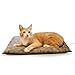 K&H Pet Products Amazin Kitty Pad Heated, Indoor Heated Cat Bed Traps Pet Hair and Dander, Washable Cat Mat, Gray 15 X 20 Inches, Heated 1-Pack