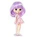 Wigs Only! Babe Purple Lavender Soft Synthetic Blythe Pullip Baby Doll Wigs