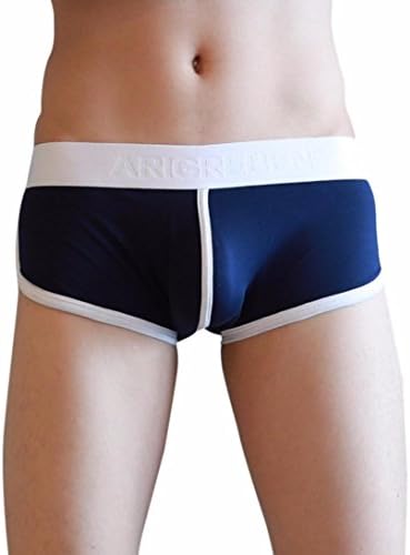 WOCACHI Men Underwear Sexy Men's Boxer Briefs Shorts Trunks Bulge Pouch Underpants For Men