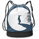 GLSEY Bag Unisex Moony Bunny Rabbit Multifunctional