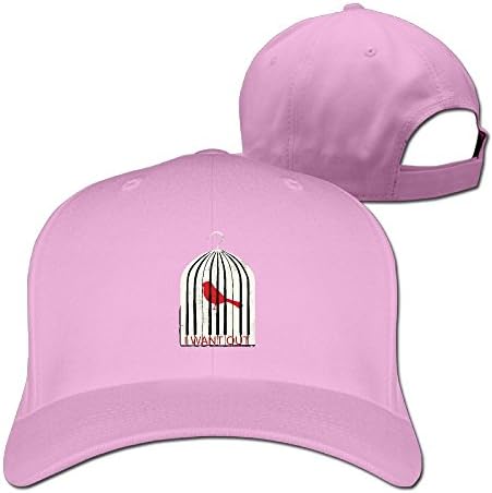 Cartoon Cage Unisex Hiphop Baseball Cap.