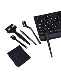 Sunmns 13 en 1 Kit de pinceles de teclado para limpiar la impresora de ordenador, color negro