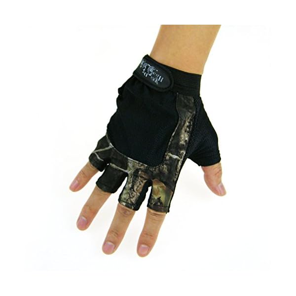 1pair-Gloves-5-Cut-Finger-Fishing-Gloves-Anti-Water-Water-Proof-Black-Camo-Camouflage