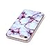 Urberry Iphone 7 Case, 3d Marble Printed Soft Case for Iphone 7 with a Free Screen Protector