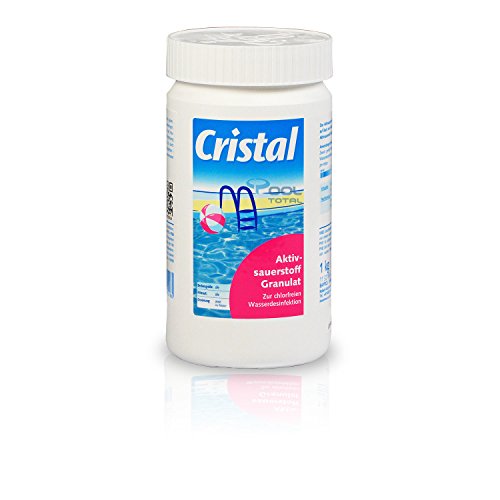 Cristal Poolpflege-SET Sauerstoff 4,1 kg - Wasserpflege Starter Set für die chlorfrei Pool Pflege – Bild 3