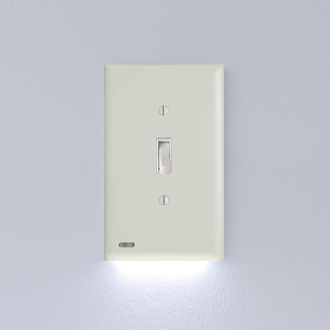 2 Pack SnapPower SwitchLight LED Night Light For Light Switches