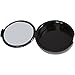 Invisalign or Essex Style Invisible Aligner Tray Case with Mirror - Black