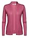 Meaneor Women Elegant Open Front Design Cropped Length Casual Cardigan Sweater