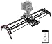 Neewer Motorized Camera Slider, 39.3-inch APP Control Carbon Fiber Track Dolly Rail with Mute Motor/Time Lapse Video Shot/Follow Focus Shot/120 Degree Panoramic Shot, Only compatible with iPhone