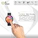 IQ Shield Screen Protector Compatible with Samsung Galaxy Watch Active2 (40mm)(6-Pack) LiquidSkin Anti-Bubble Clear Film