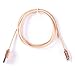 iPhone Charger Cable Gold [Apple Certified MFi] Lightning (3.3 Feet) for iPhone 7, 7s plus, 6S, 6S plus, 6, 6 plus, iPhone 5, iPad mini, iPad, iPod