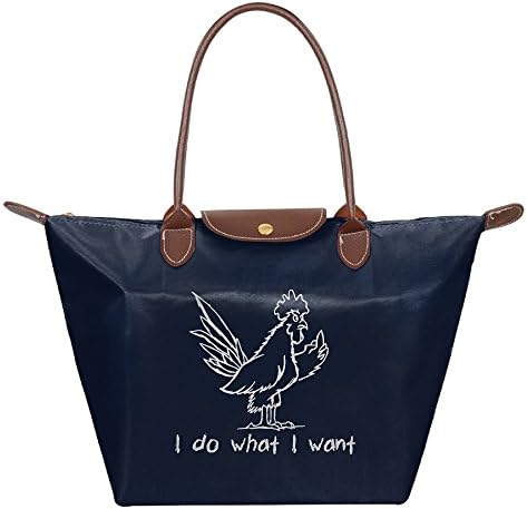 Women's Tote Bag Custom I Do What I Want Women's Waterproof Foldable Tote Shoulder Bag,Handbag,Multi-Function Diaper Bag Mummy Bag