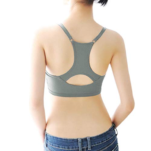 REYO-Women-Racerback-Sport-Bra-Yoga-Fitness-Stretch-Workout-Tank-Top-Seamless-Active-Push-Up-Running-Padded