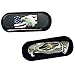 Treasure Gurus USA Flag & American Bald Eagle Head Shaped Folding Pocket Knife w/Gift Box Case