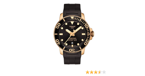 TISSOT Seastar 1000 POWERMATIC 80 t1204073705101 : Amazon.ca: Clothing,  Shoes \u0026 Accessories